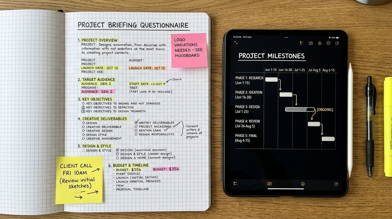 Briefing de projeto: como fazer um que evita retrabalho