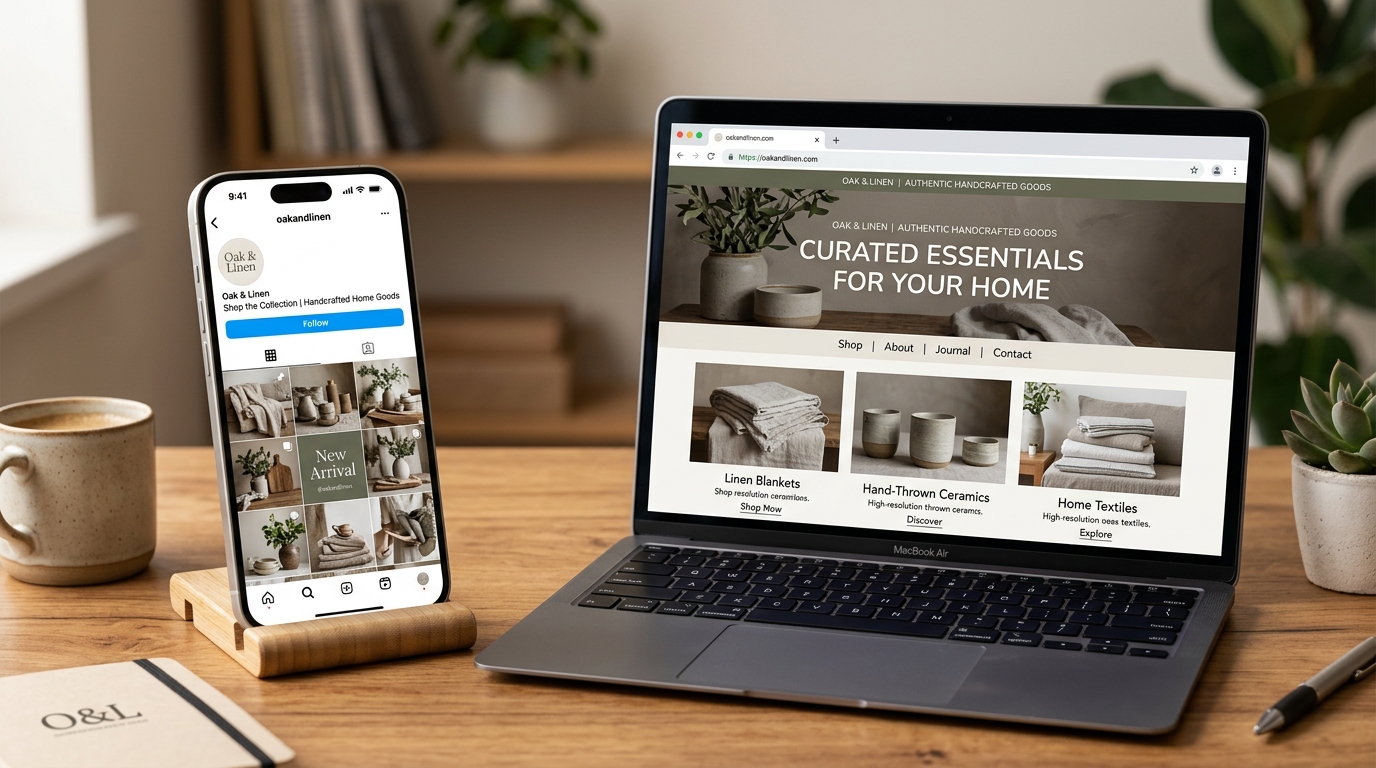 Instagram ou site: qual priorizar para crescer?