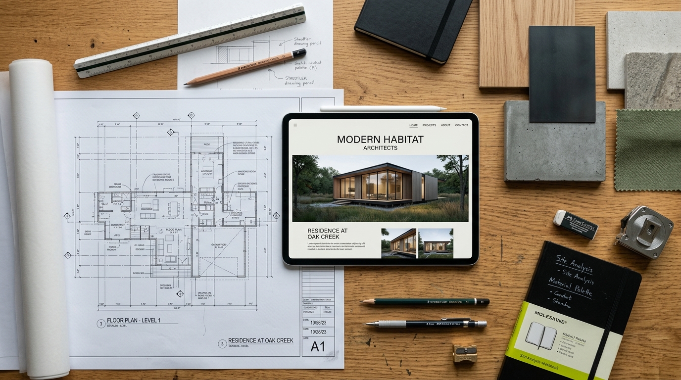 Site para arquiteto: como apresentar projetos e atrair clientes